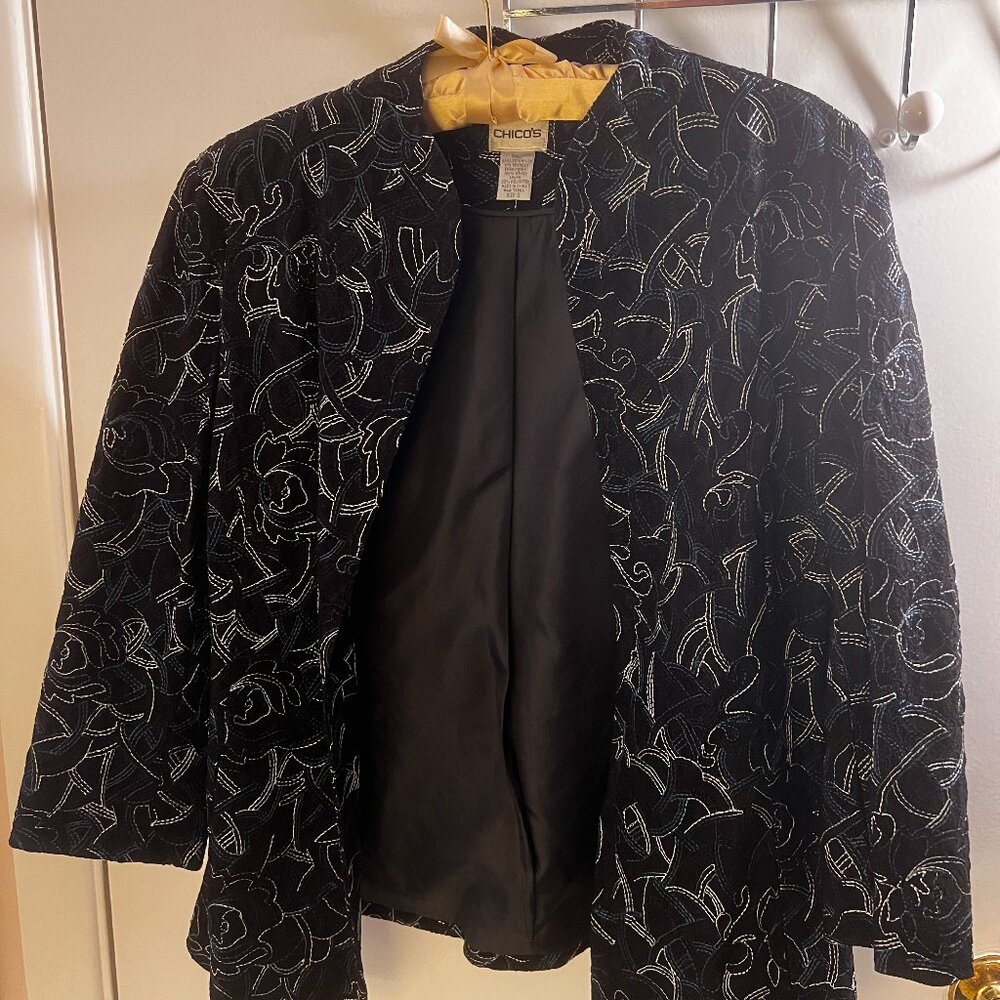 Chico's Casual 3/4 length sleeve Blazer